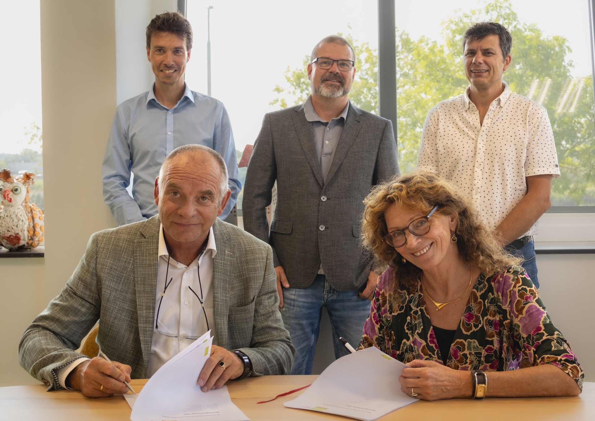 Ondertekenen verduurzaming met SWZ en PHB